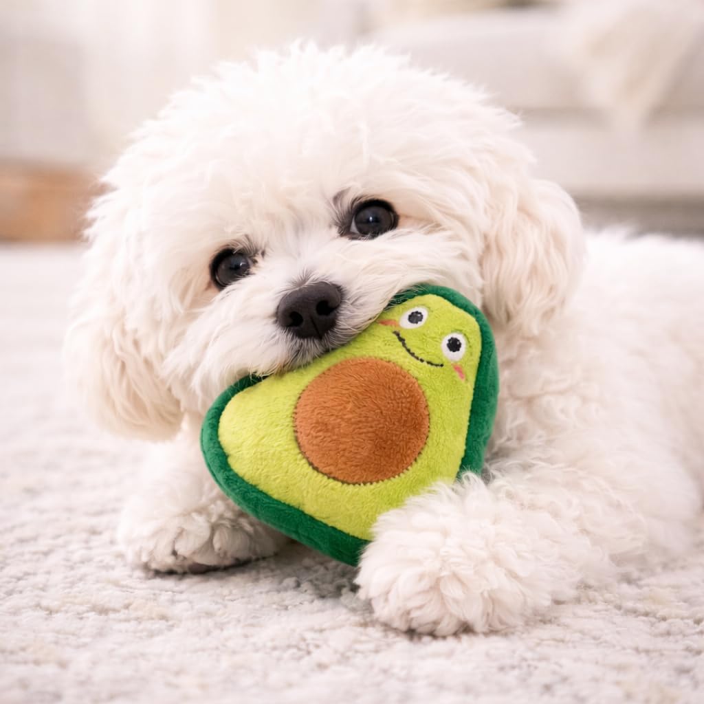 Jalousie Paquete de 18 juguetes chirriantes para perros, lindos pel...