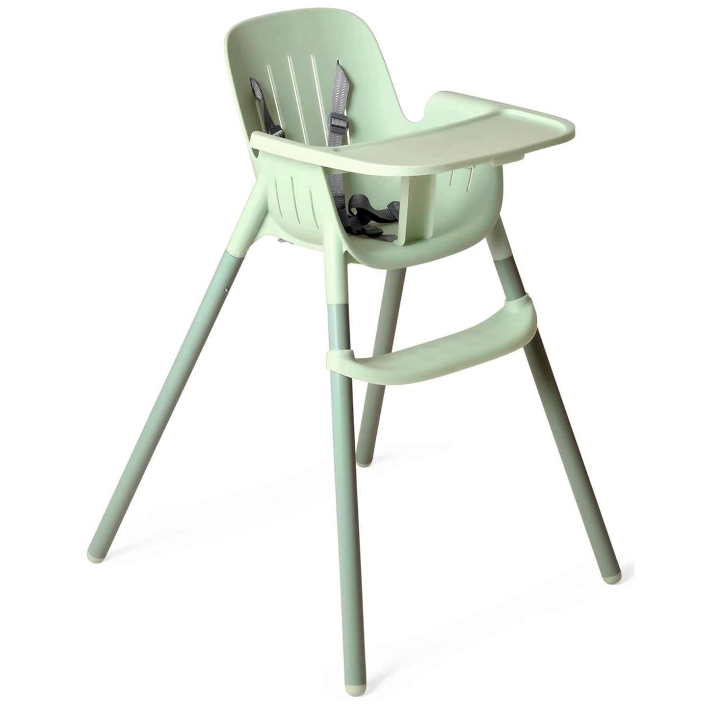 Silla alta PEG Poke - Verde escarchado (salvia suave) | Moderno y f...