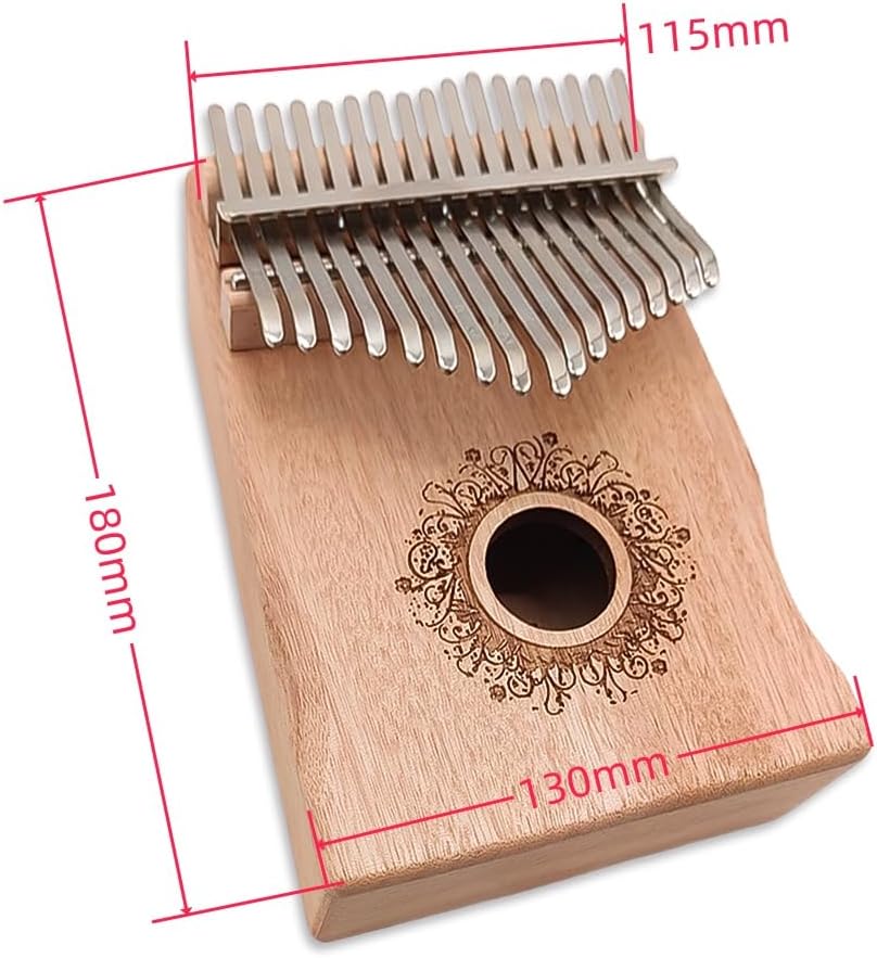 ModouString Kalimba - Piano de pulgar de 17 teclas, instrumentos mu...