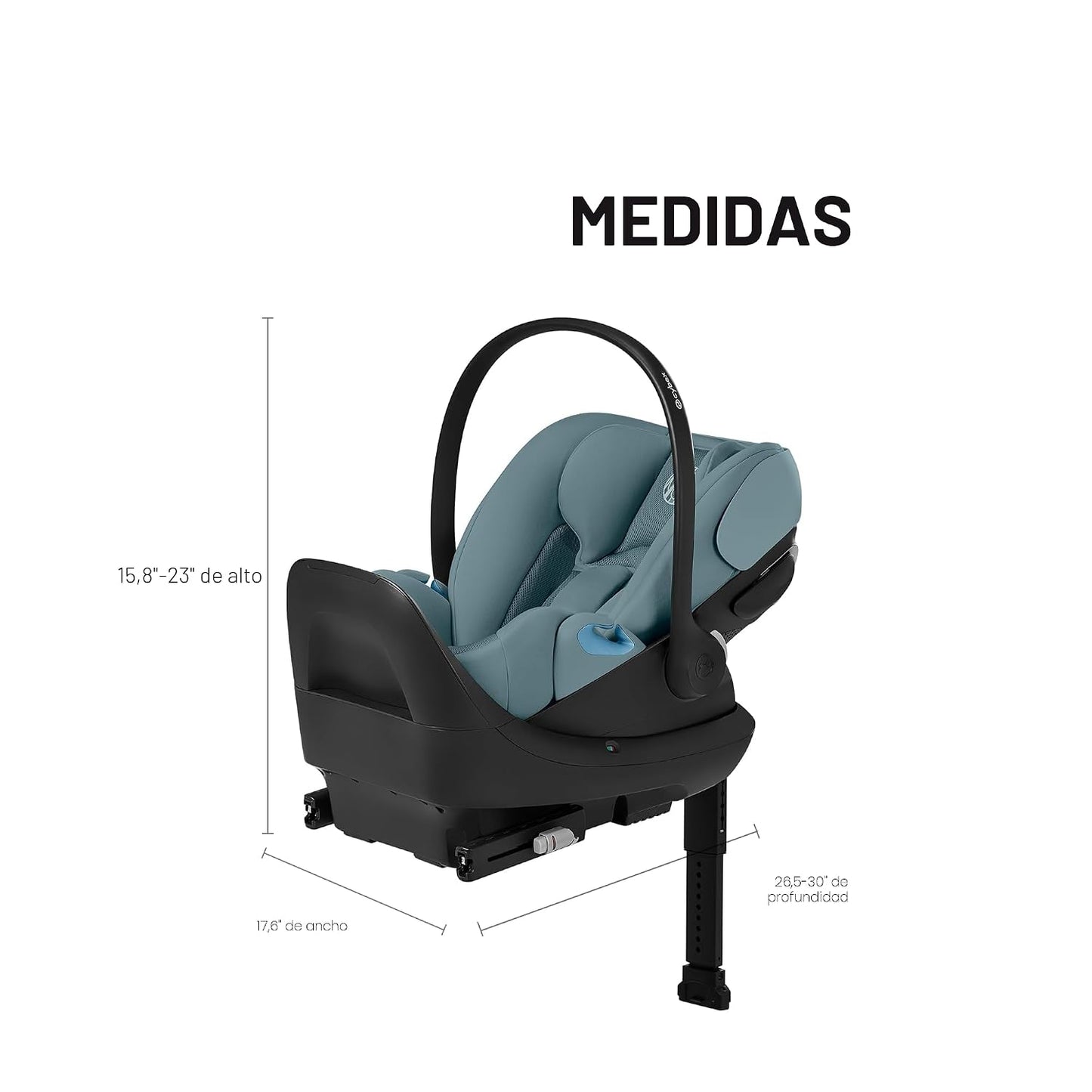 Cybex Cloud G Pro Asiento de coche para bebé y bebé con orientación...