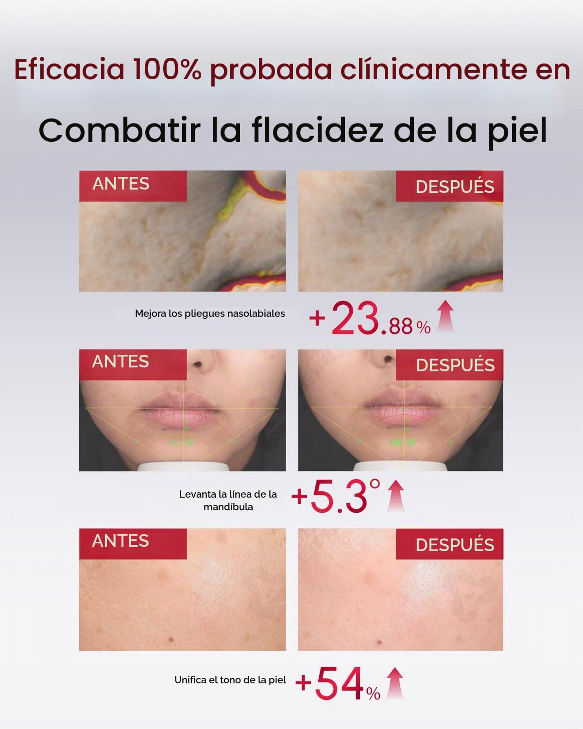 AMIRO Máscara facial ligera Spectra 5 en 1+suero facial PDRN 0.04 f...