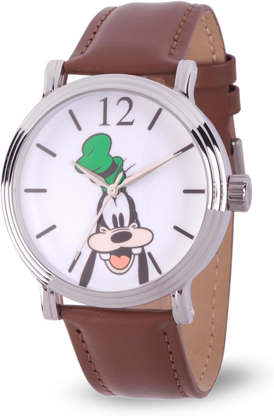 Disney Goofy Face Watch para hombre, relojes divertidos y elegantes...