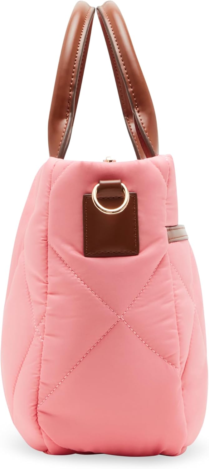 Anne Klein Bolso satchel Anne Klein Ew de nailon acolchado para muj...