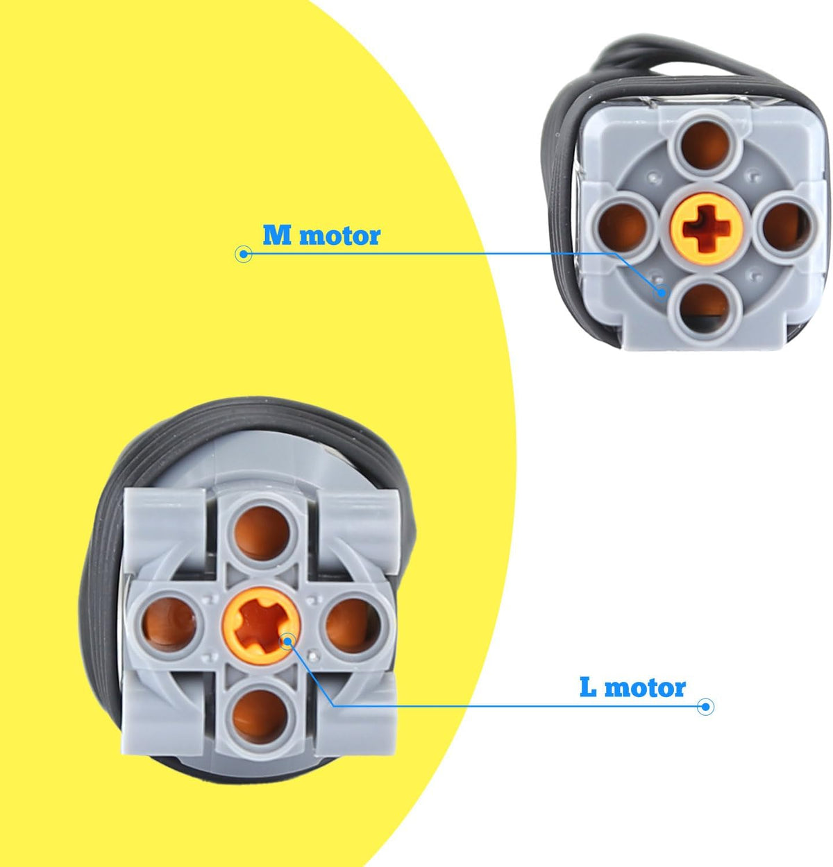 SEEMEY 32Pcs Power Function Set Motor Compatible con L Brand Techni...