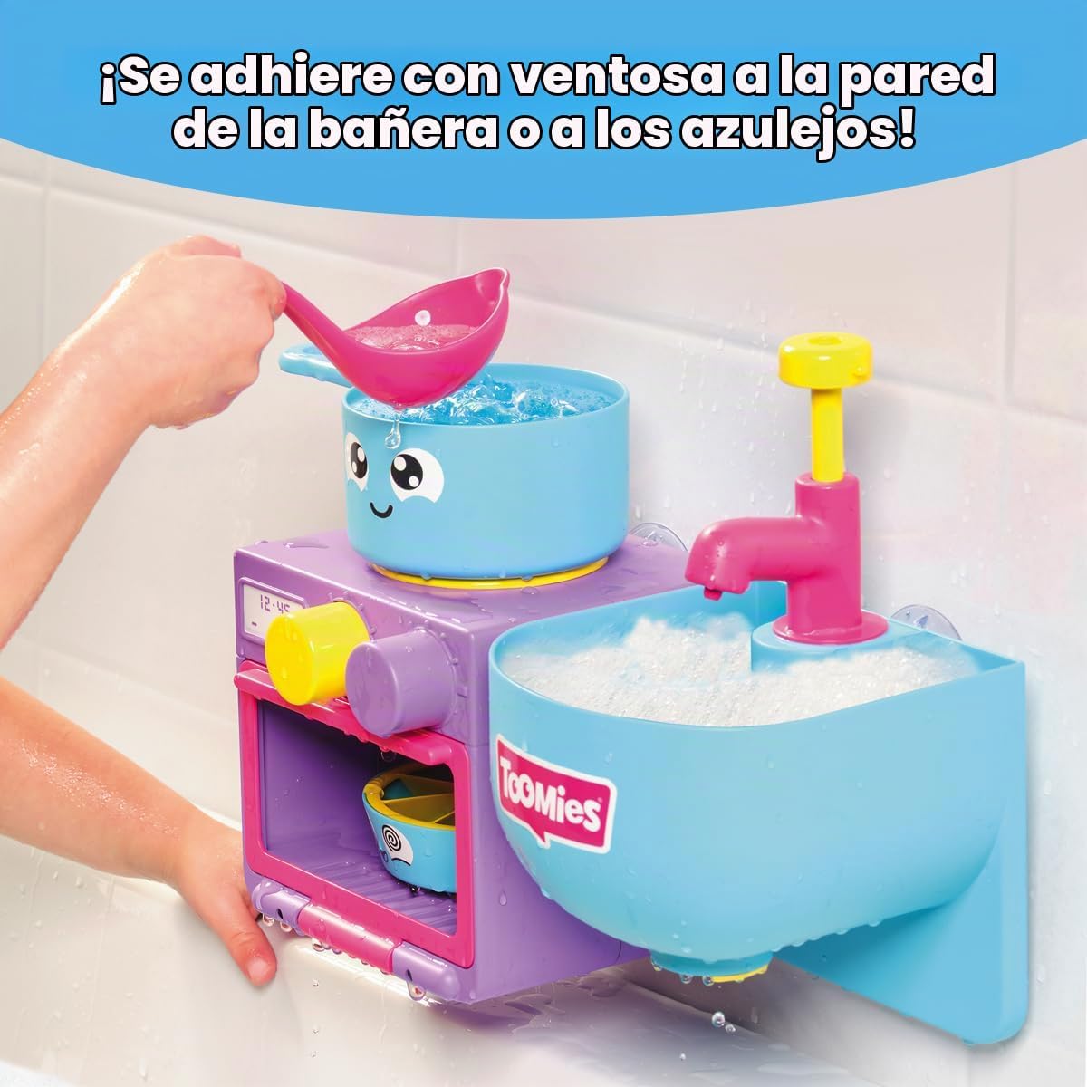 Toomies E73264 Bubble &amp; Bake Bathtime, Bath Toddler - Juguete d...