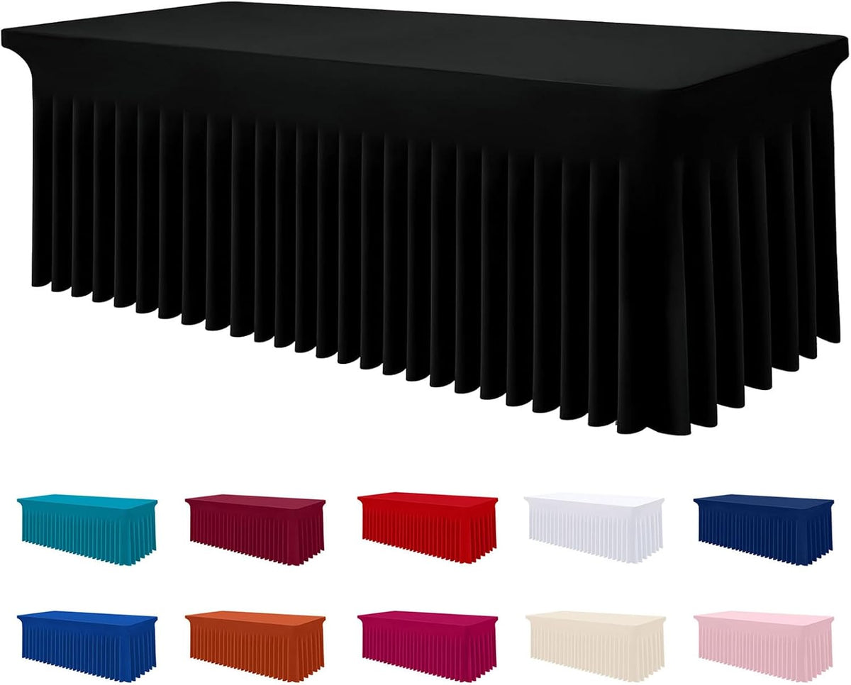 Smiry Mantel de Spandex, Mantel Elástico Ajustable Extensible para...