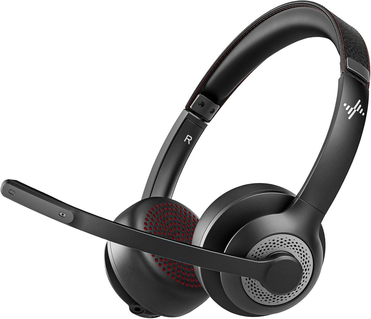 JIAMQISHI Auriculares inalámbricos con micrófono con cancelación de...