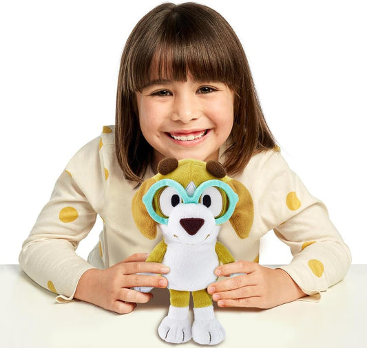 Bluey Friends - Paquete de 3 peluches de invierno, miel y mackenzie...