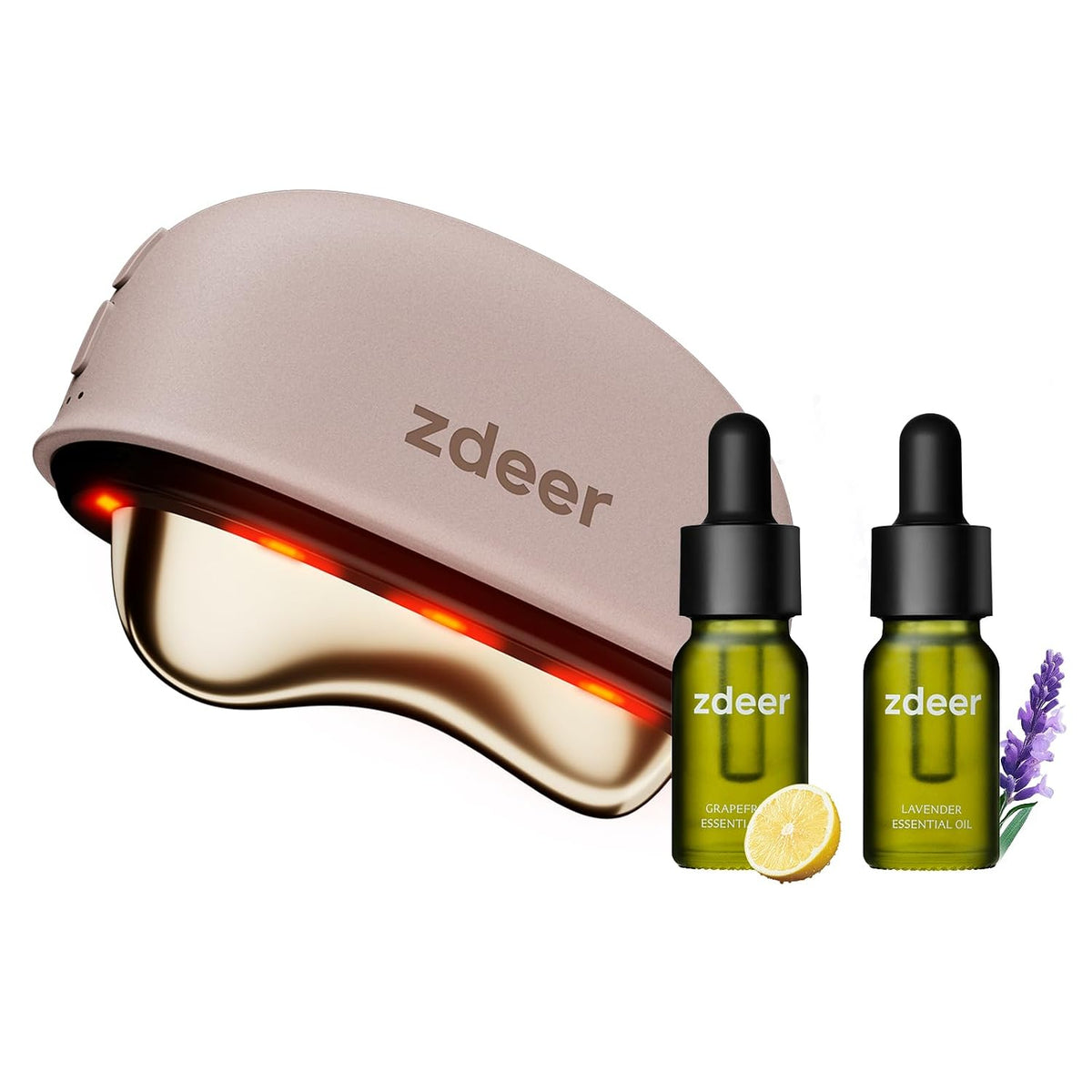 ZDEER GS5 - Kit eléctrico de Gua Sha con calefacción, herramienta m...