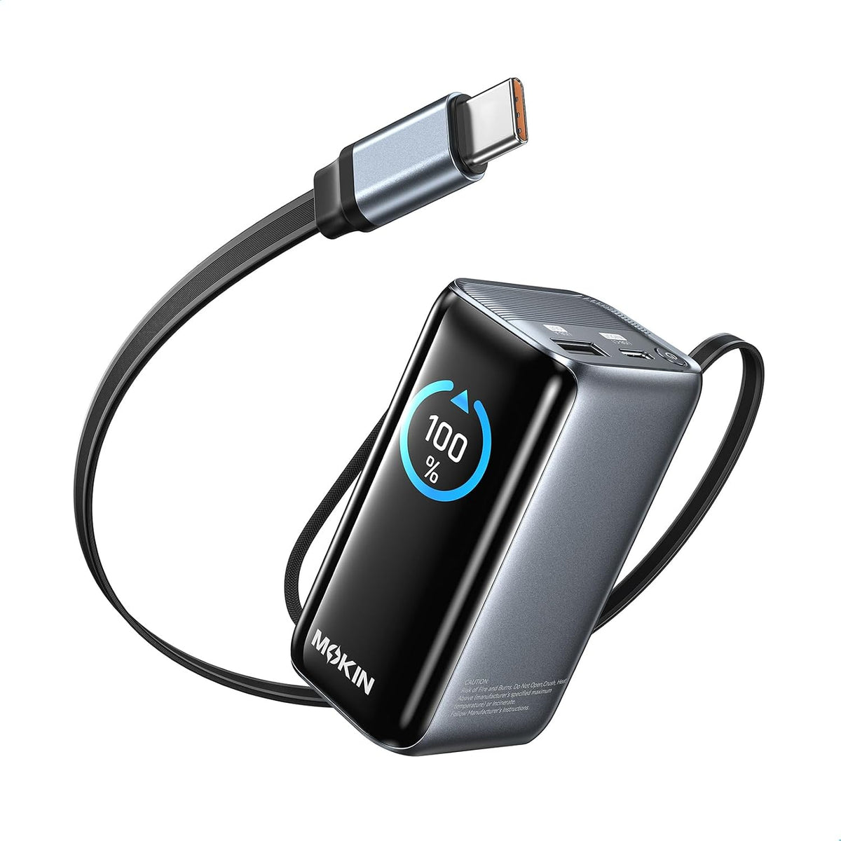 MOKiN Cargador portátil de 10000 mAh, cargador de batería de carga...