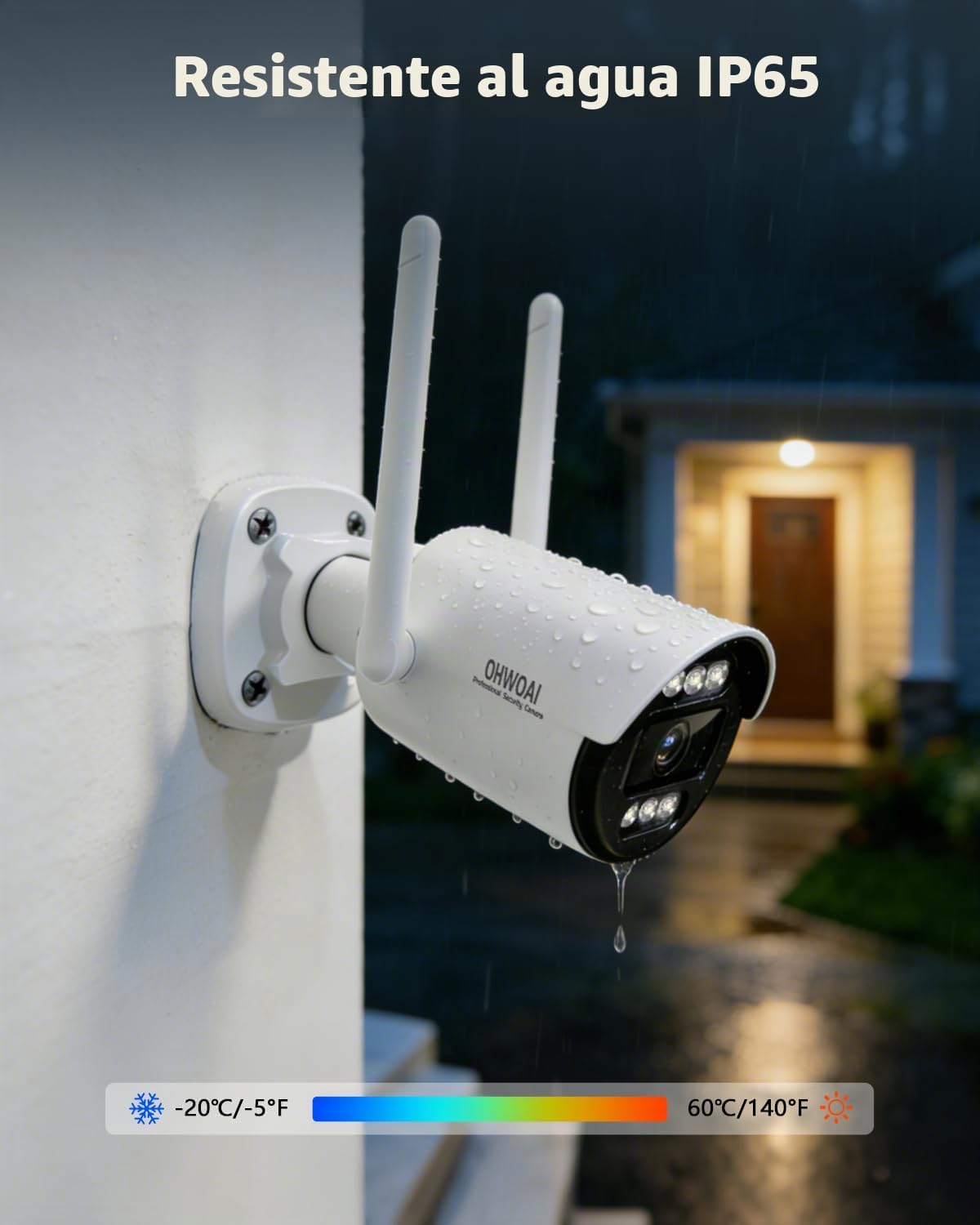 Sistema de cámara de seguridad inalámbrico al aire libre, sistemas...