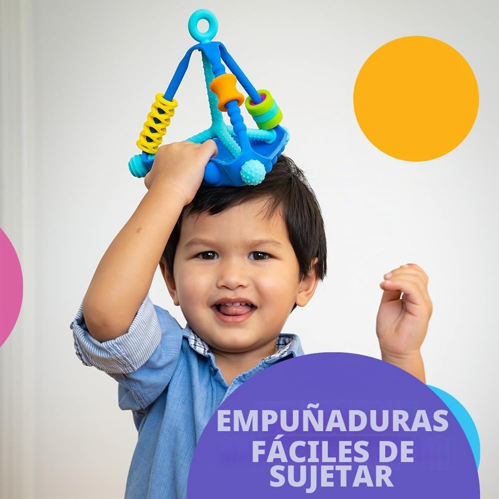 Mobi Wigloo - Juguete de actividades sensoriales para niños pequeño...