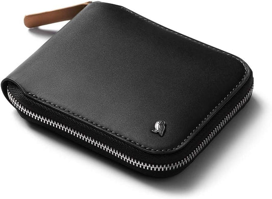 Bellroy Cartera con cremallera (billetera de cuero, bloqueo RFID, b...