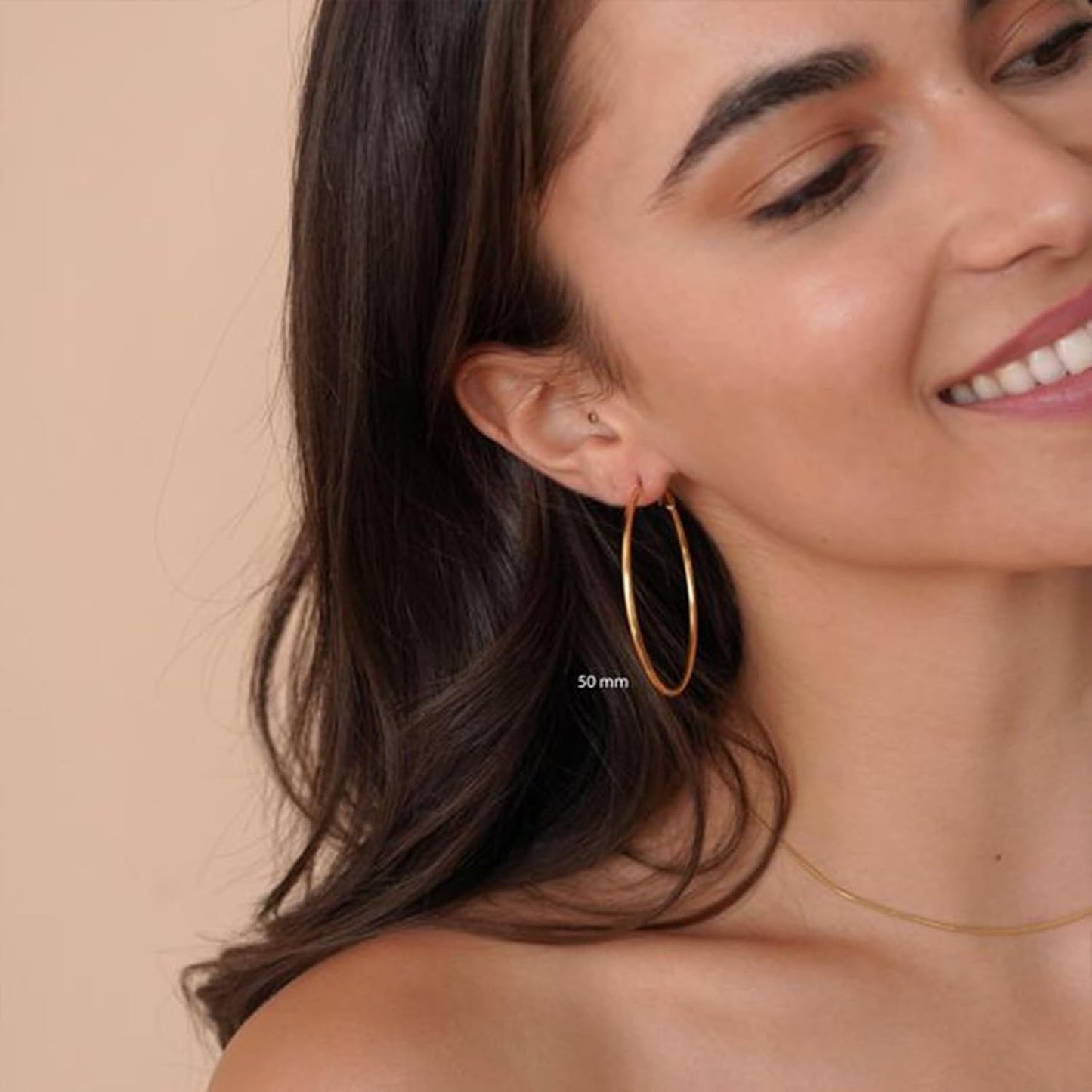 Juego de aretes de aro de oro para mujer, 12 pares hipoalergénicos,...