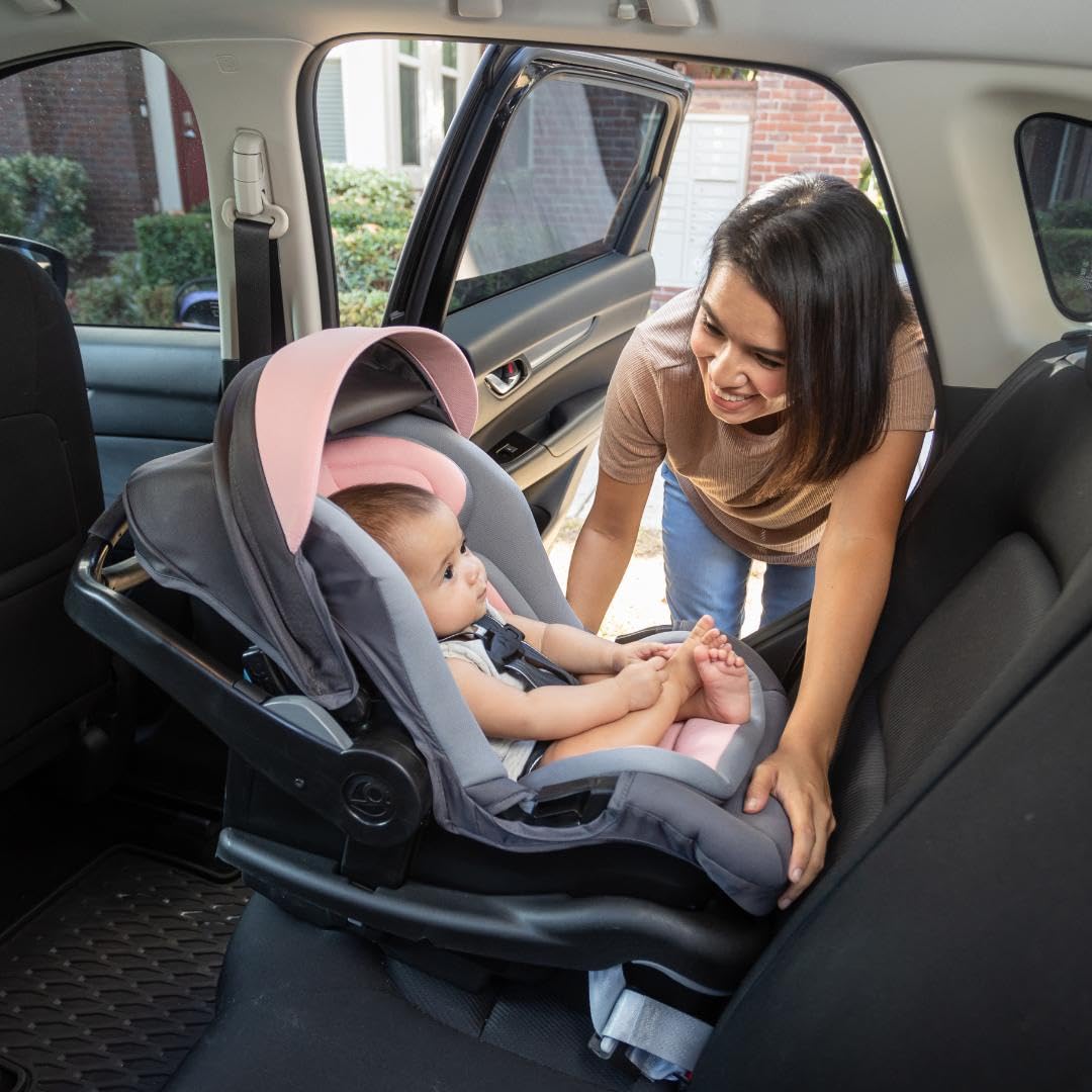 Baby Trend Asiento de coche infantil Secure-Lift, color rosa Madrid