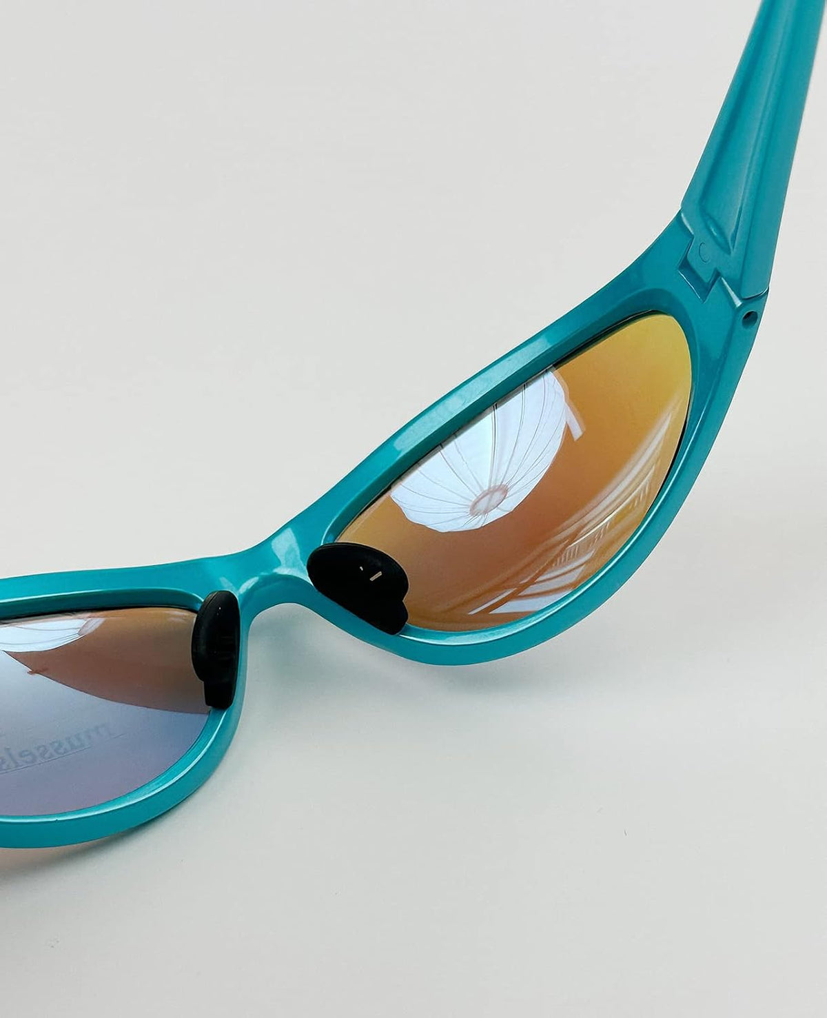 ADE WU Gafas de sol Y2K Rave de moda envolventes gafas de sol depor...