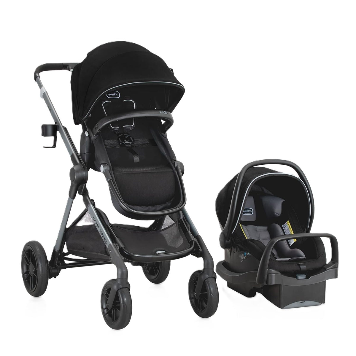 Sistema de transporte modular Evenflo Pivot Xpand con asiento de co...