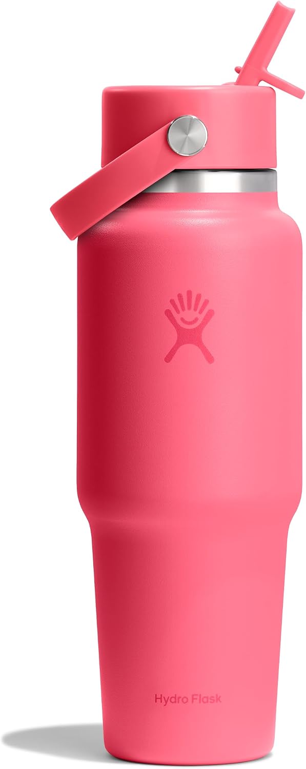Hydro Flask Botella de agua de viaje \u2013 Acero inoxidable aislad...
