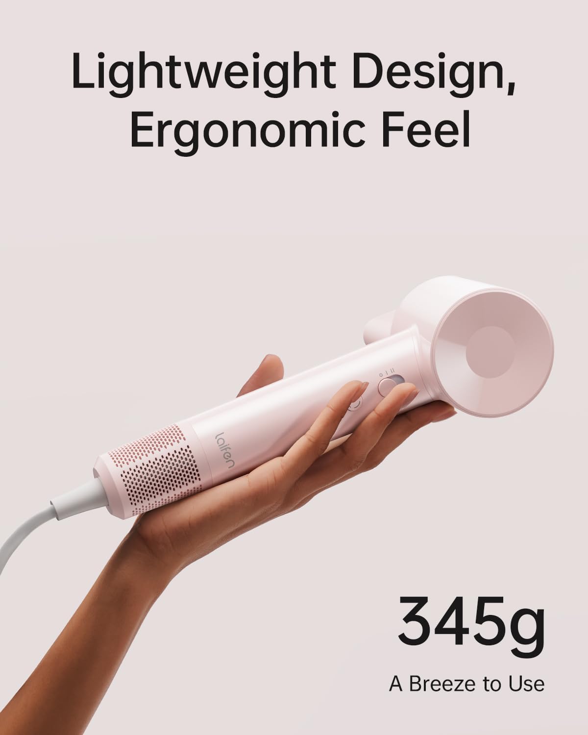 Laifen SE Lite HD110 - Secador de pelo iónico negativo con motor si...