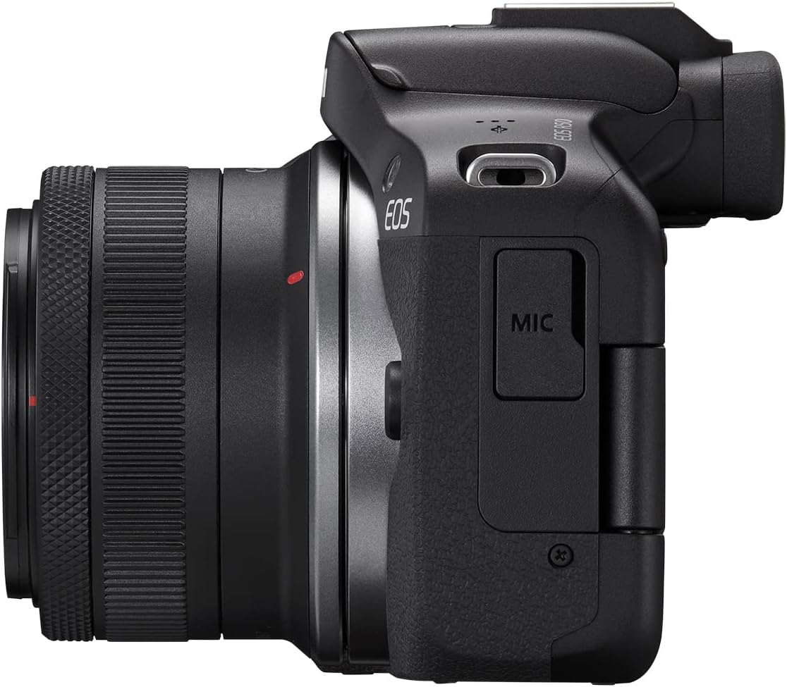 Kit de cámara sin espejo Canon EOS R50 con lente RF-S18-45mm F4.5-6...