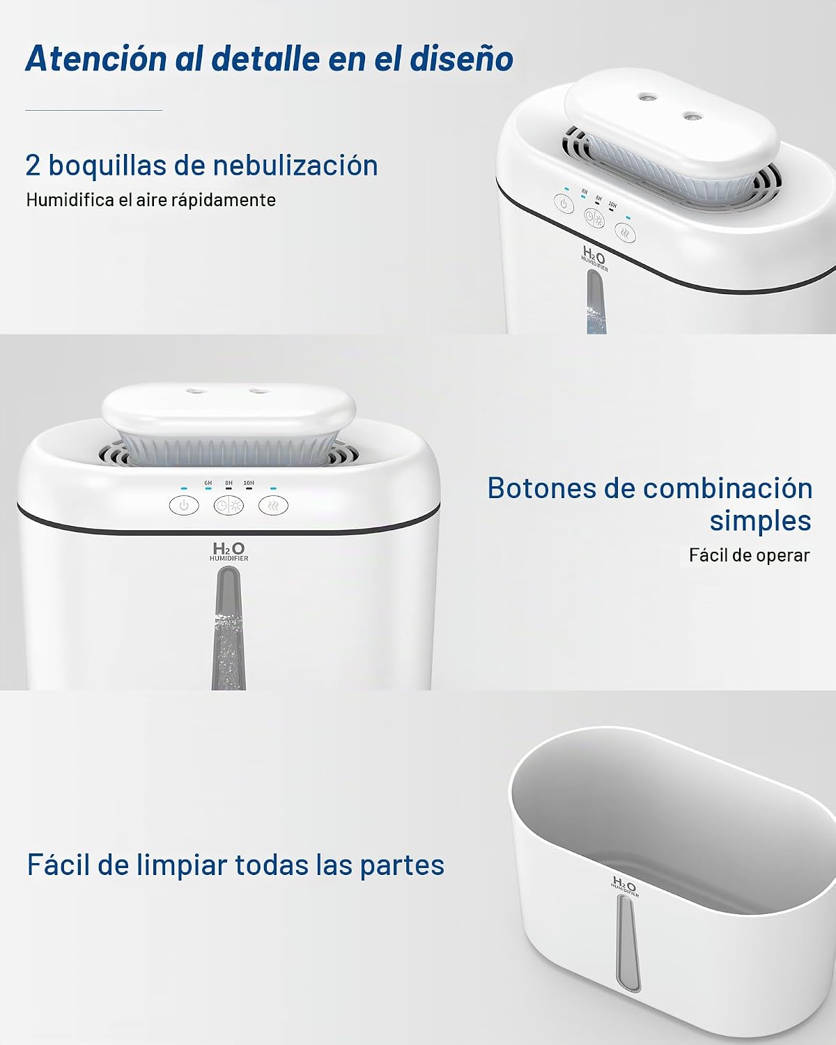 SZO Humidificador de plantas para interiores, humidificadores de 2....