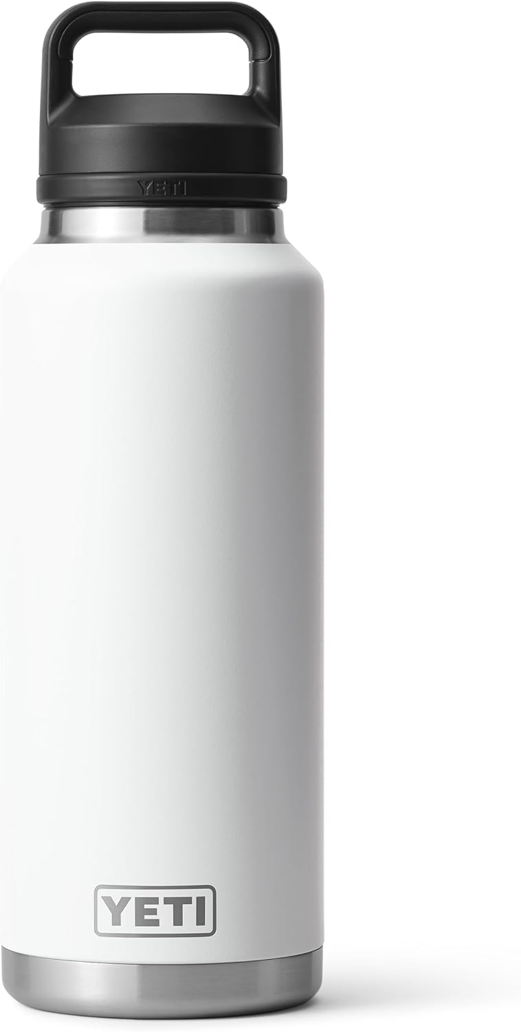 YETI Rambler Botella de 46 onzas, a prueba de fugas, aislada al vac...
