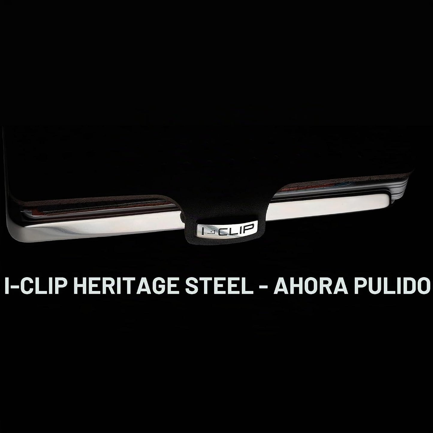 I-CLIP Acero inoxidable con clip intercambiable - Cartera delgada -...