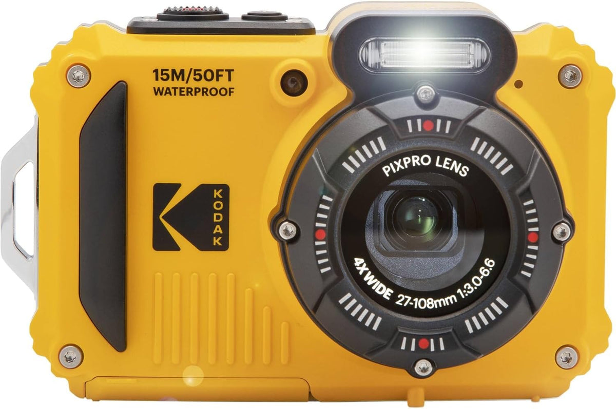 Cámara digital Kodak PIXPRO WPZ2 resistente, impermeable y a prueba...