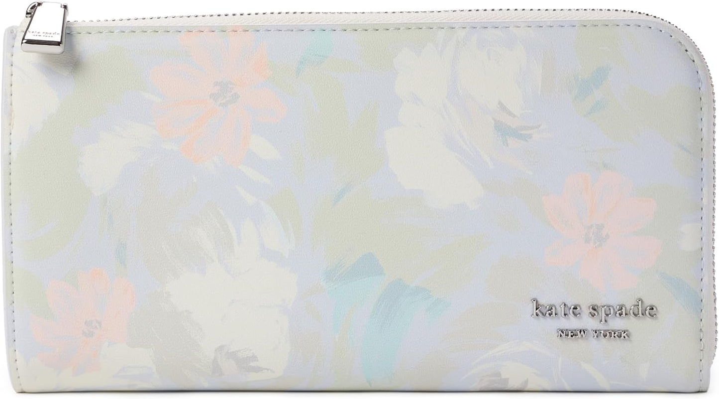 kate spade new york Devin - Cartera Continental con cremallera, Jar...