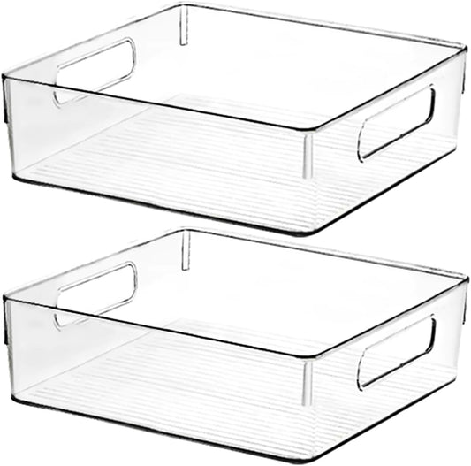 Contenedor de Almacenamiento de Plástico Transparente, Organizadore...