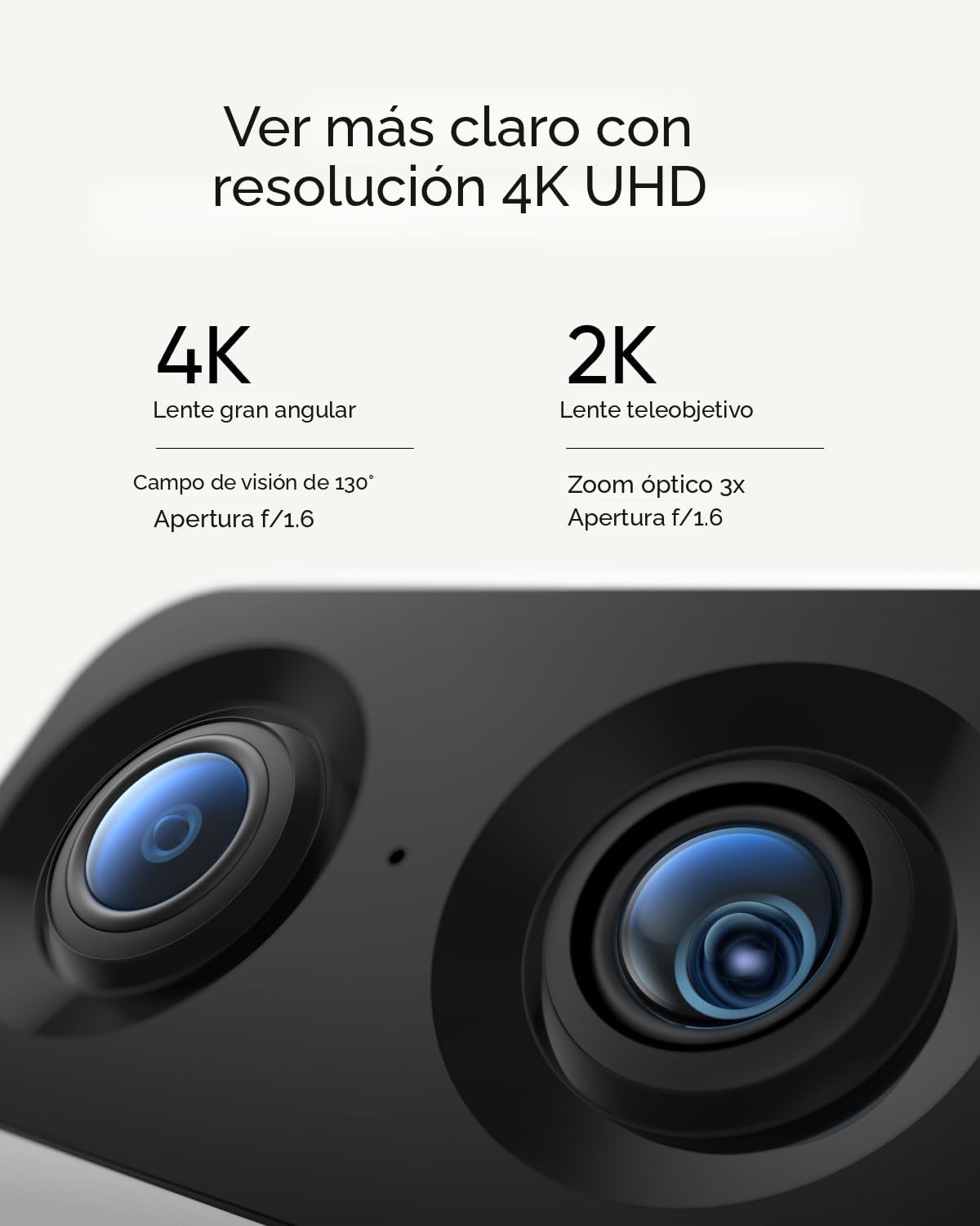 eufy Security Cámara Interior S350, Cámaras Duales, Cámara de Segur...