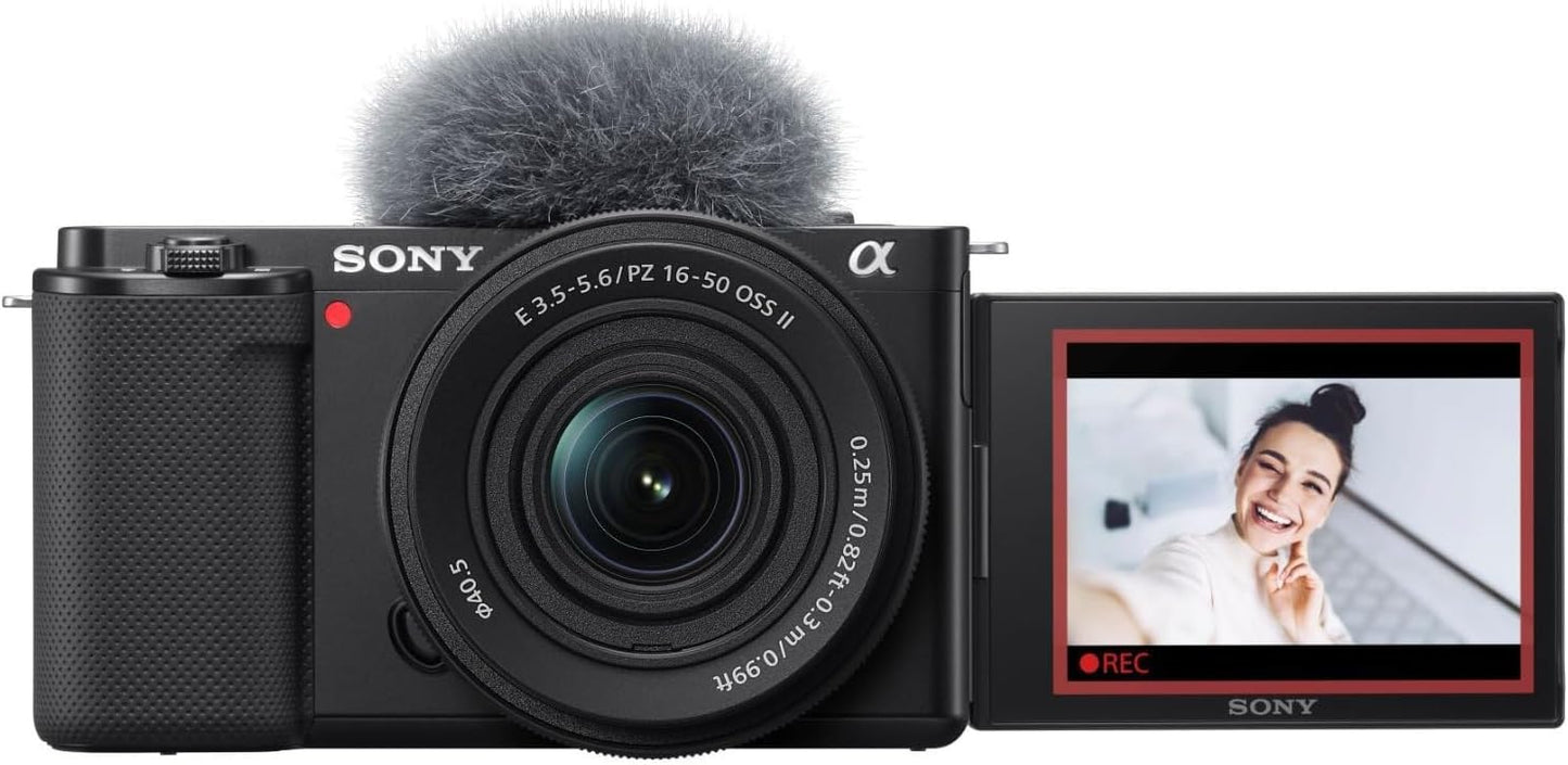 Sony Alpha ZV-E10 - Kit de cámara con lente intercambiable, sin esp...