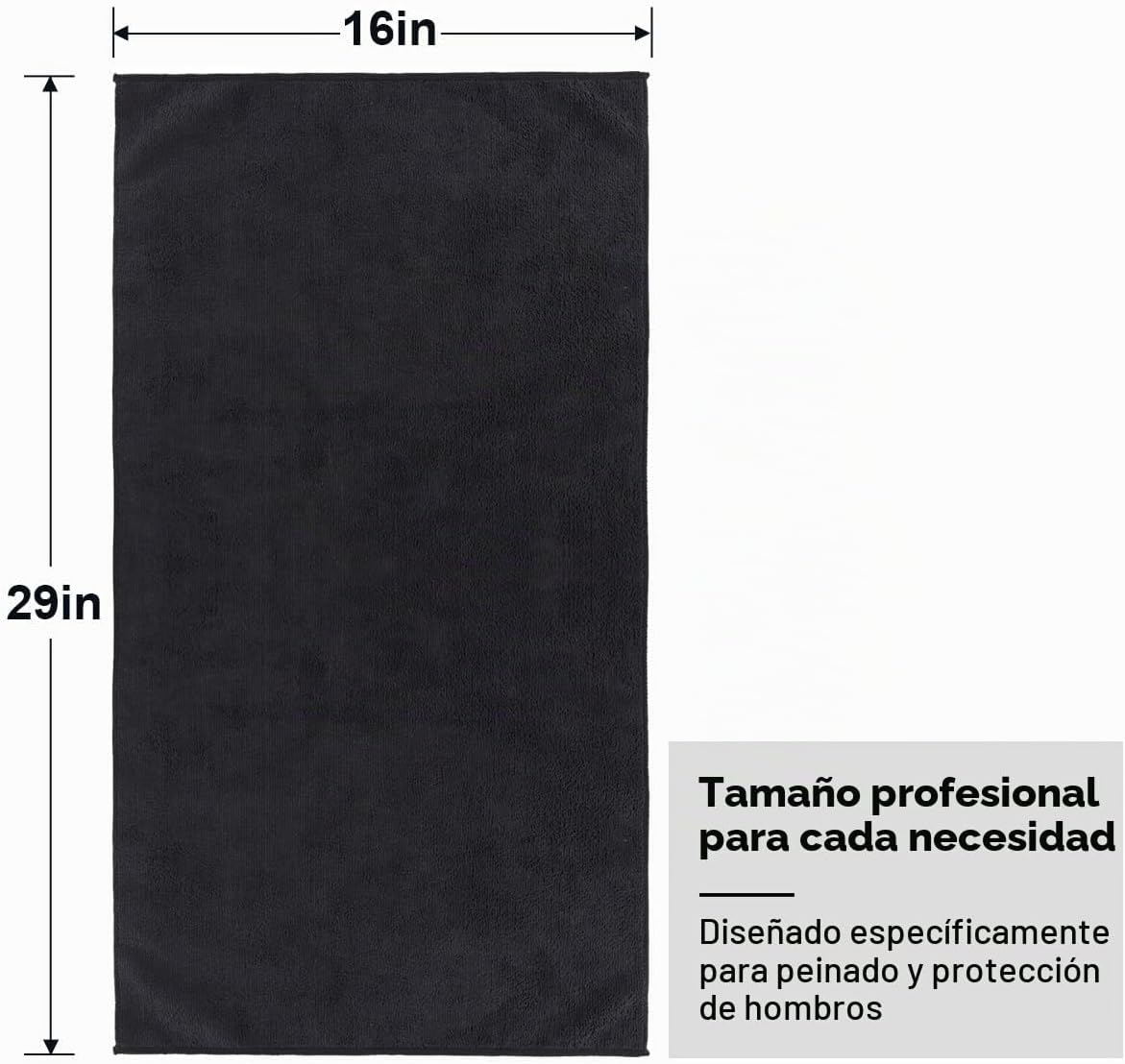 GLIMGLINT Paquete de 24 toallas de microfibra para el pelo a granel...