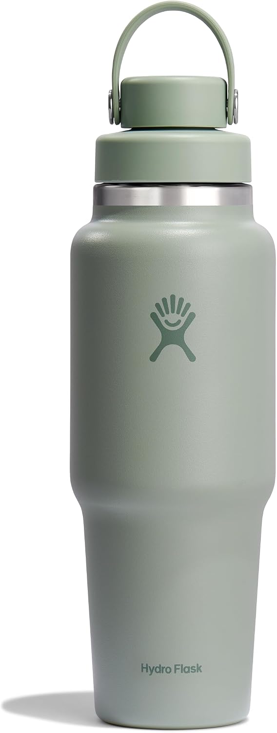 Hydro Flask Botella de viaje Surf de boca ancha con tapa Flex para...