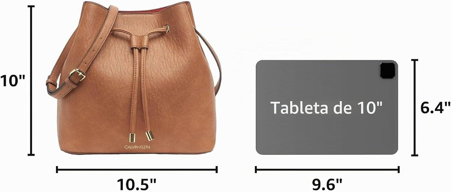 Calvin Klein Gabrianna Bolsa al hombro para mujer