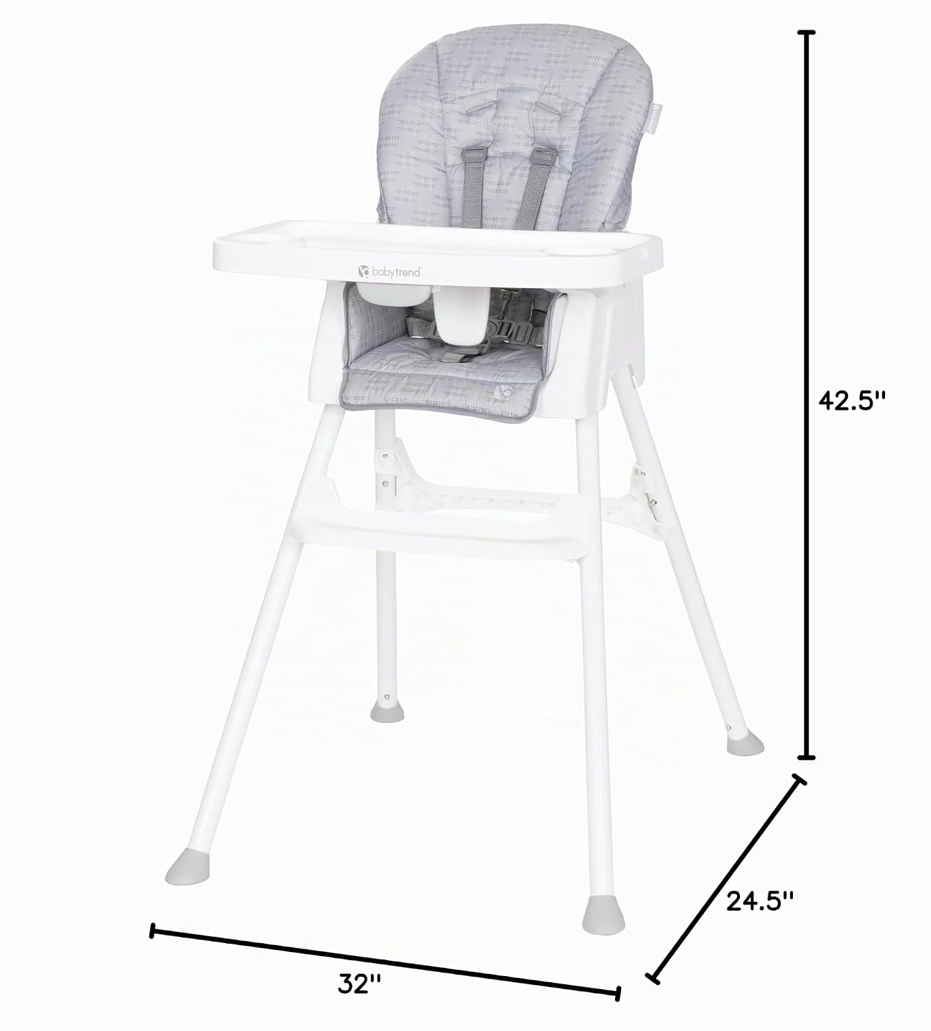 Baby Trend Adapt - Silla alta 4 en 1 que se convierte en silla para...
