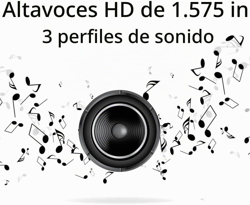 Cardo Systems Spirit HD - Auriculares de comunicación Bluetooth par...