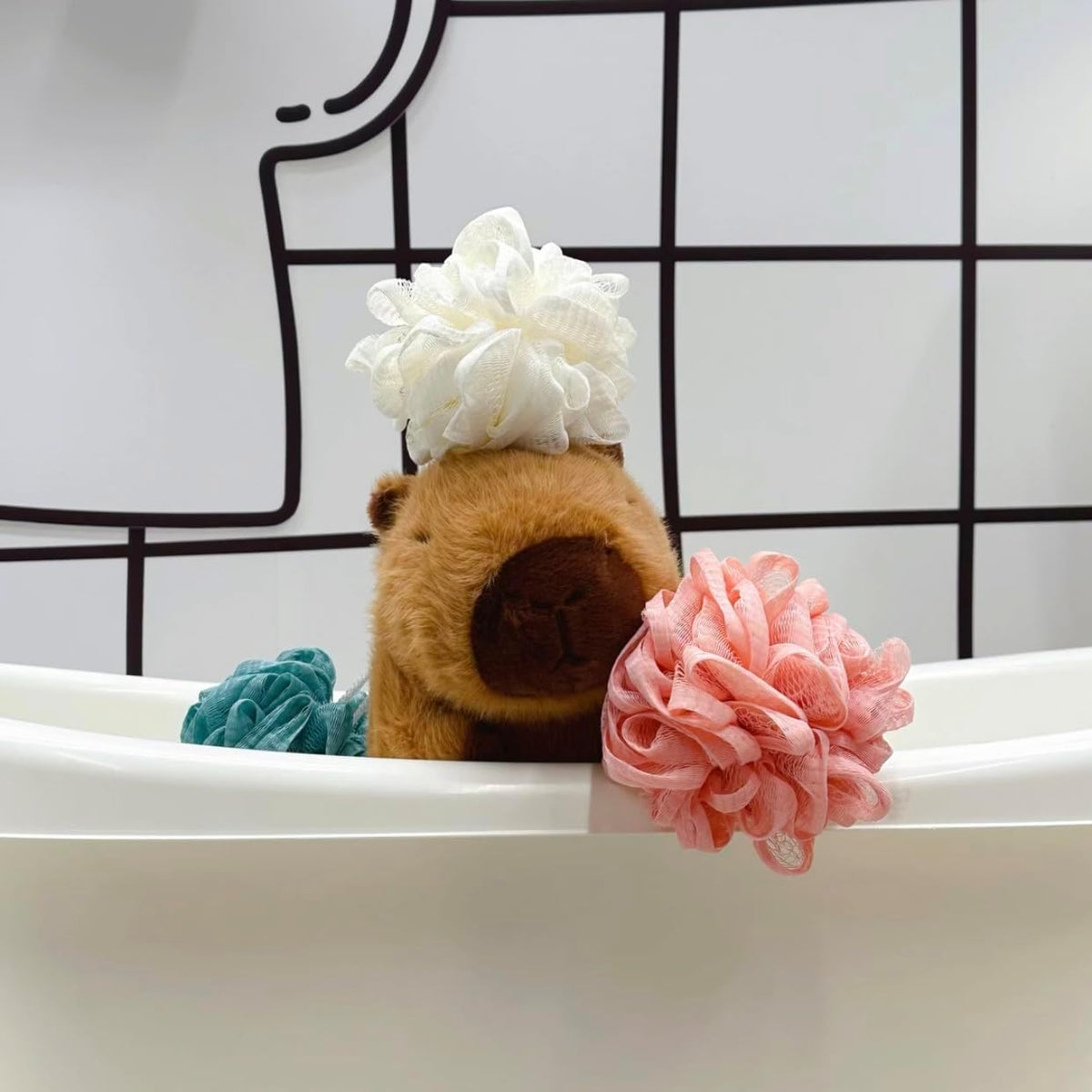 CHDBLOCK Juguete de Peluche Capybara - Animal de Peluche Capybara L...