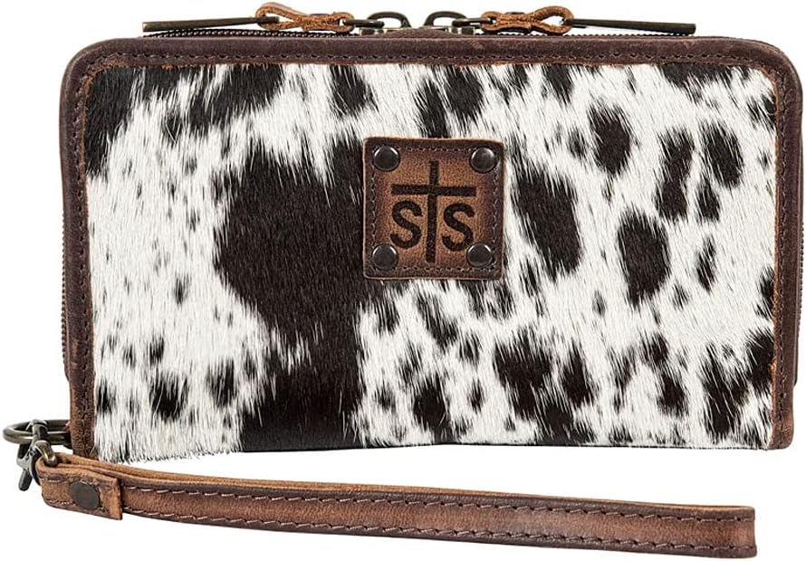 STS Ranchwear Organizador The Kacy para mujer, Piel de vaca\/marrón...