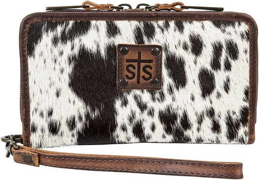 STS Ranchwear Organizador The Kacy para mujer, Piel de vaca\/marrón...