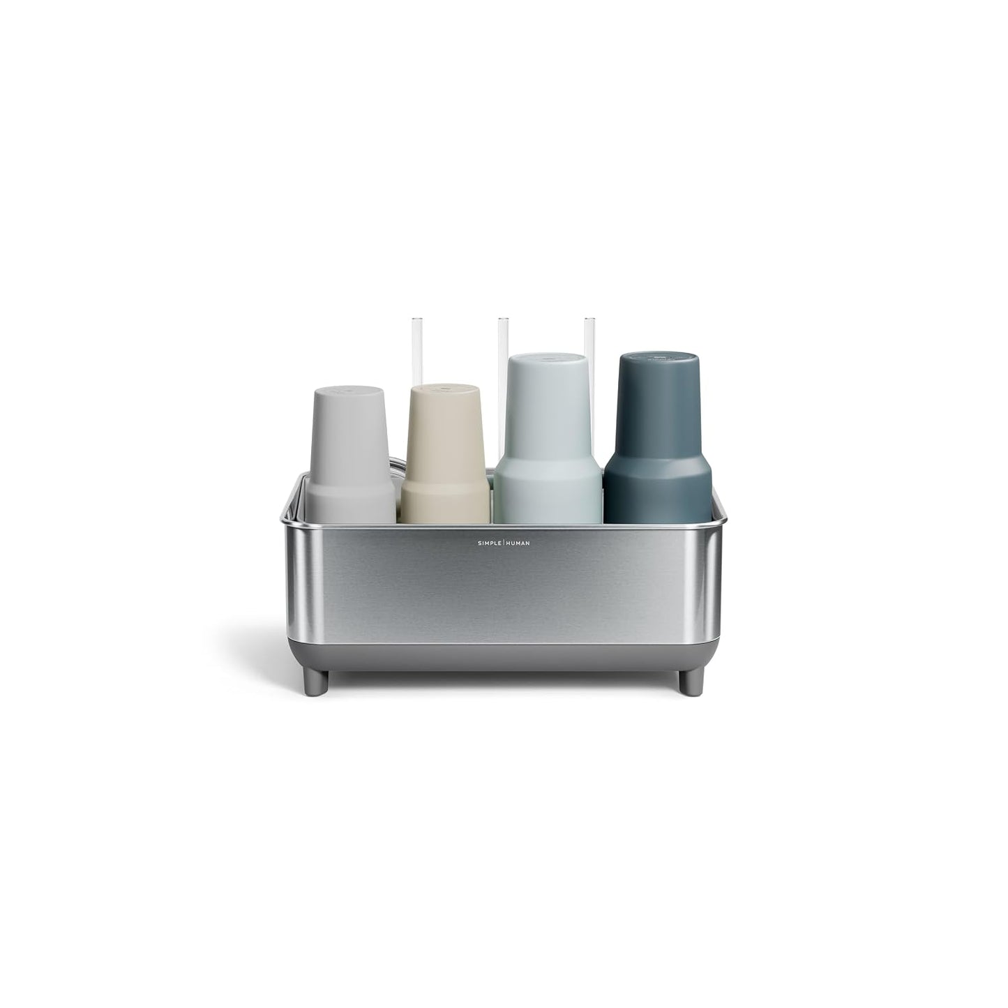 simplehuman Base para botellas, estante de secado rápido para botel...