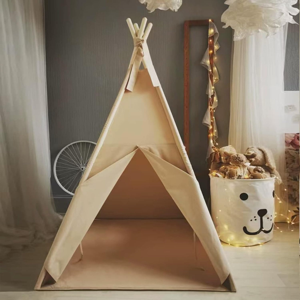 RongFa Tienda de campaña tipi para niños - Tienda de campaña portát...