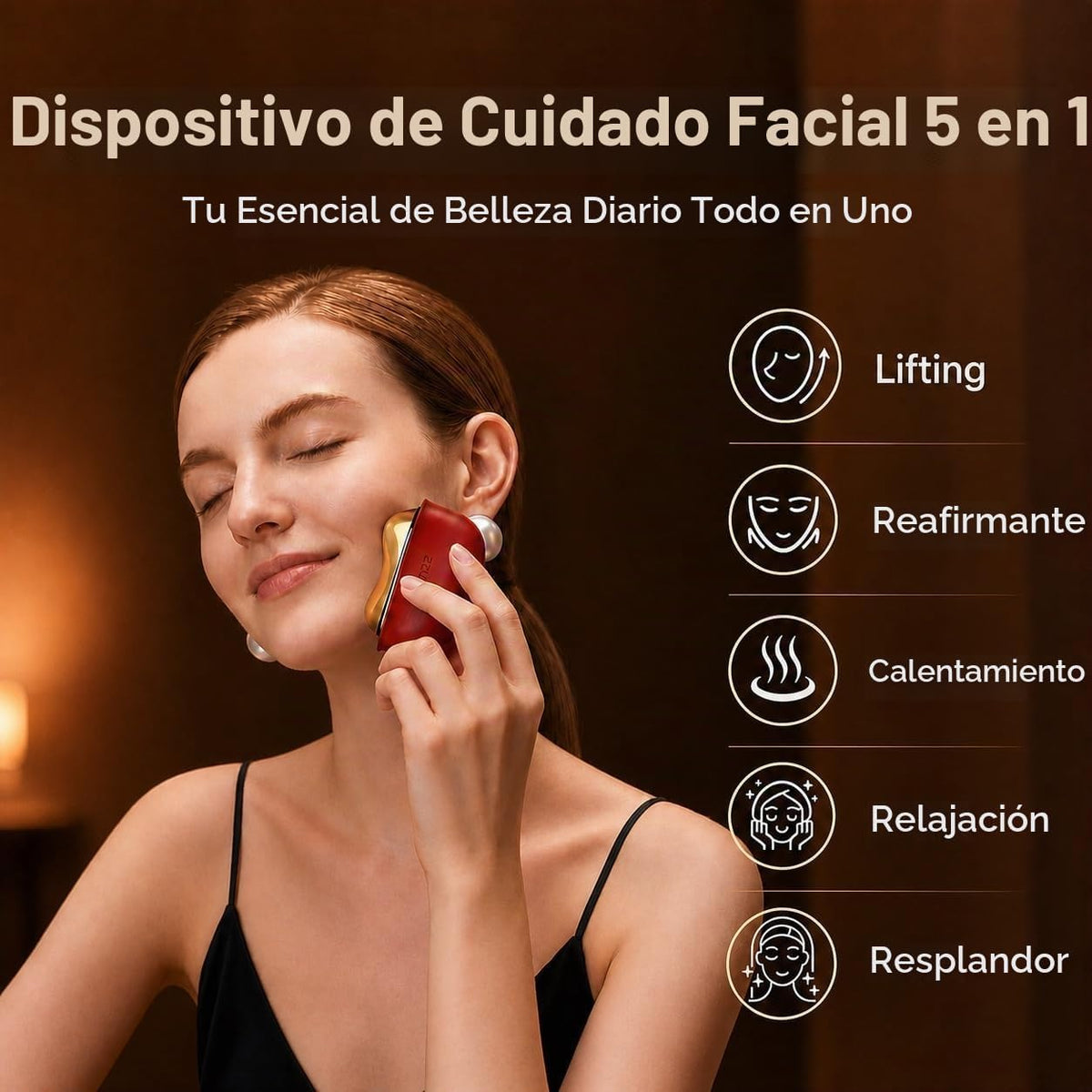 ZDEER PRO - Kit eléctrico de Gua Sha con calefacción, herramienta |...