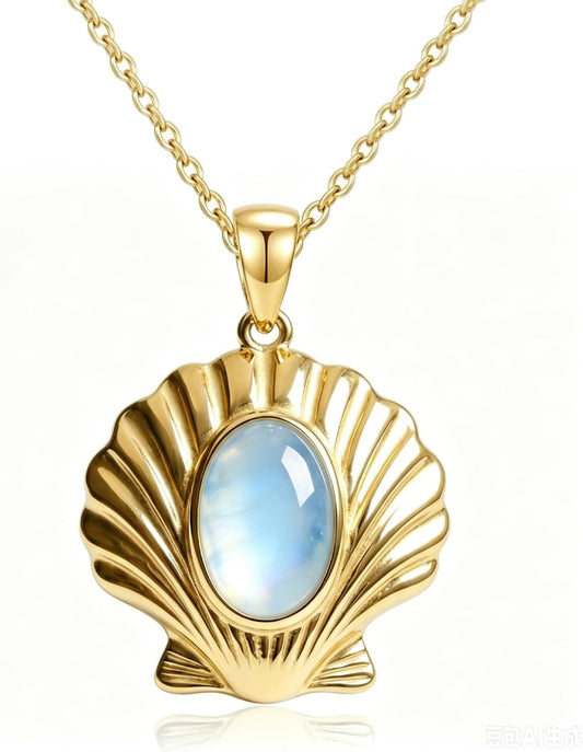 Teetyyt Collar oceánico para mujer, colgante de playa de verano de...