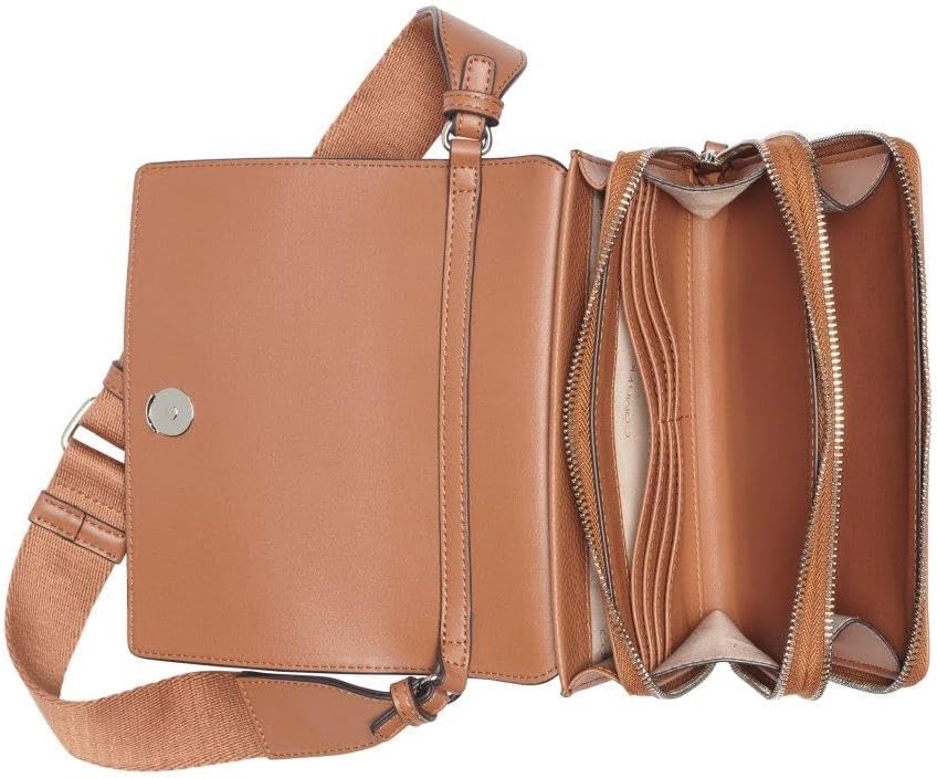 Calvin Klein Bolso bandolera Millie con triple compartimento para m...