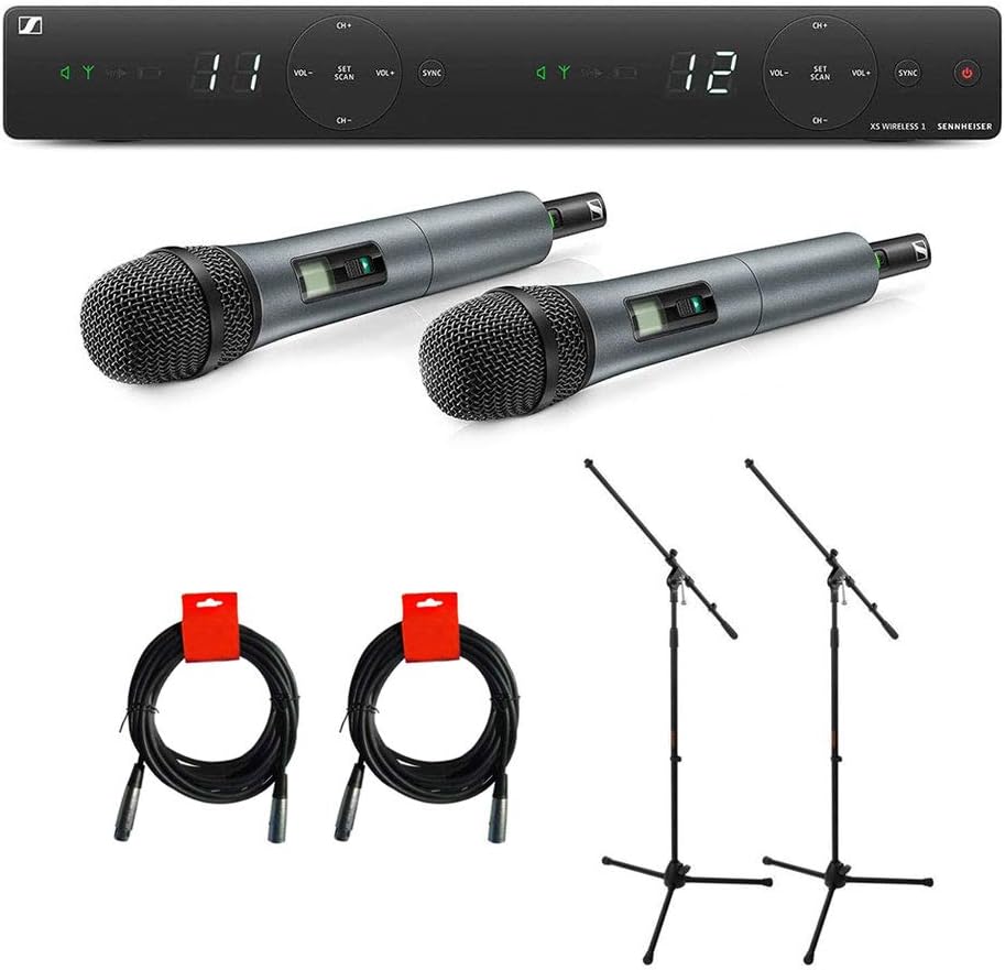 Sennheiser XSW 1-825 Sistema de micrófono inalámbrico de doble cana...