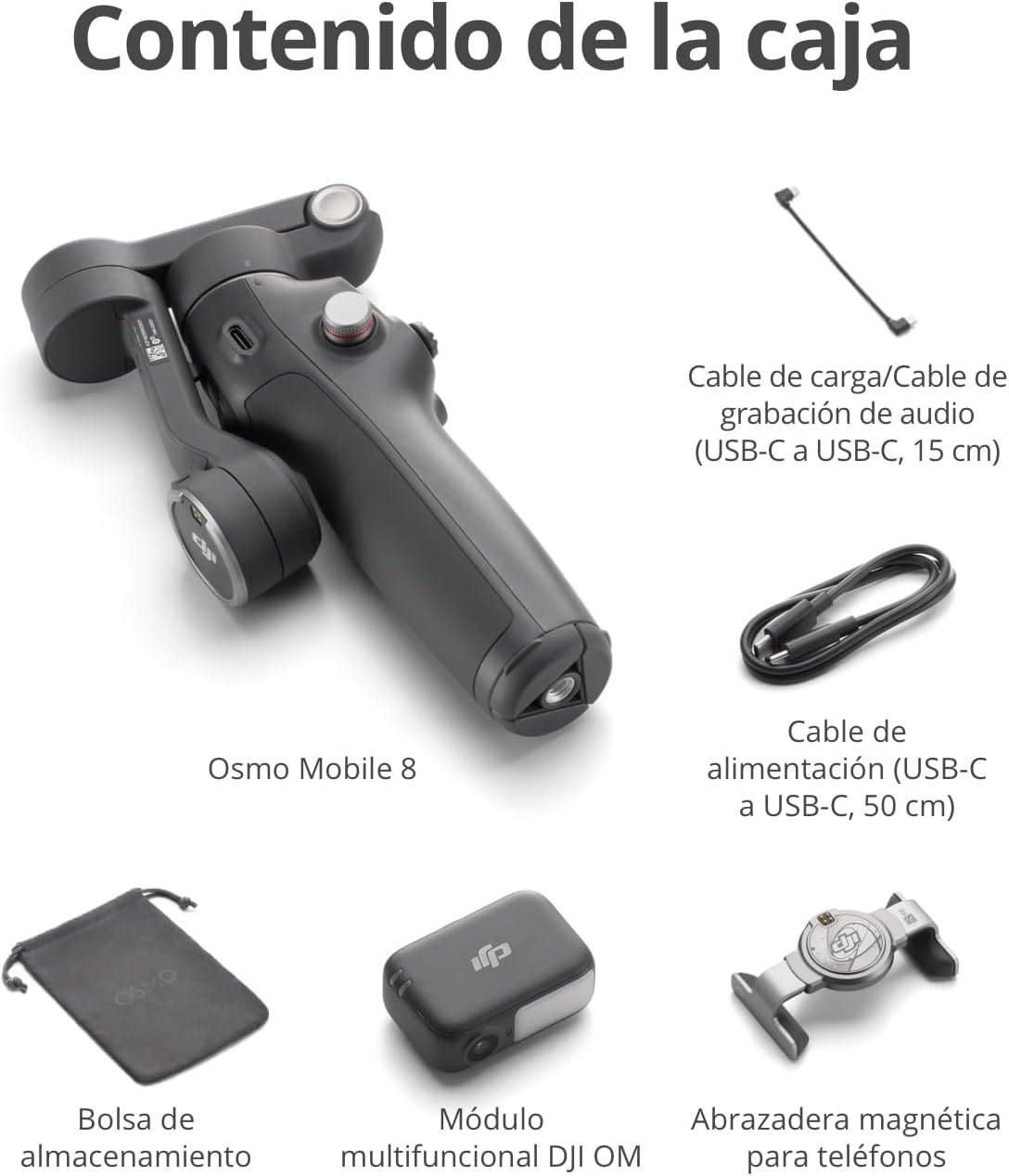 DJI Osmo Mobile 8 estabilizador de cardán para teléfono, estabiliza...