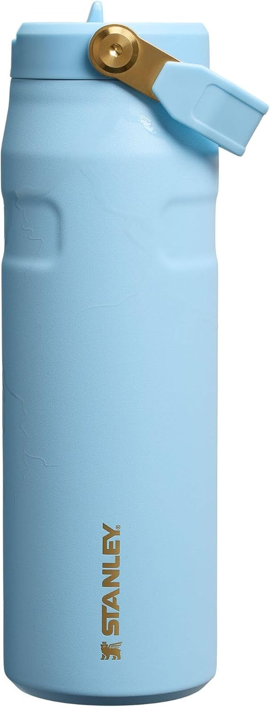 STANLEY IceFlow - Botella con popote 2.0, 24 onzas, color azul Mess...