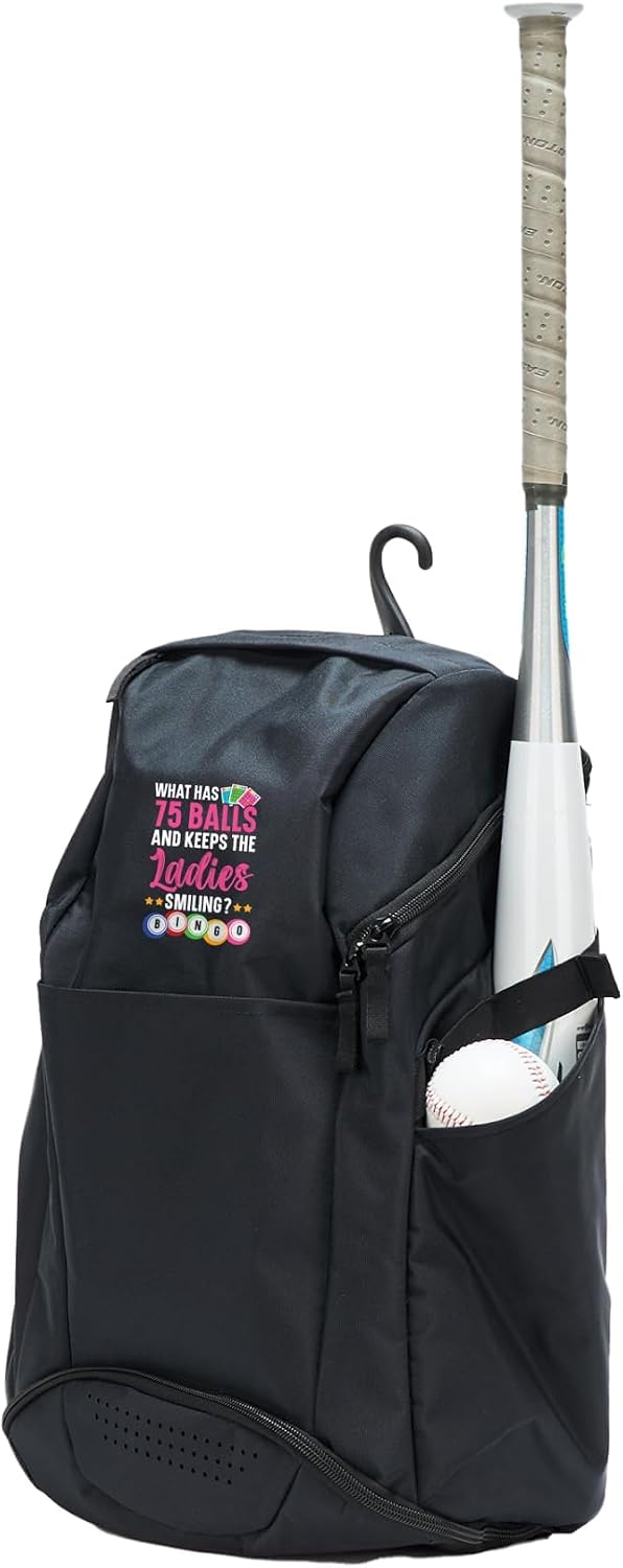 ¿Qué tiene 75 bolas y mantiene sonrientes a las damas? Mochila depo...