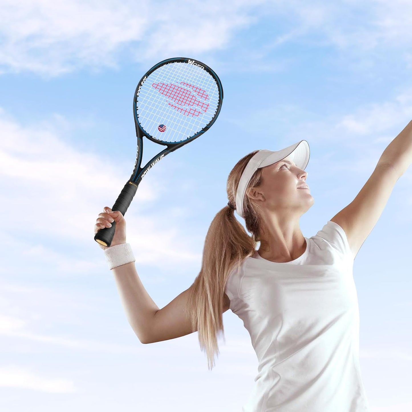 WOED BATENS Raqueta de tenis para 2 jugadores para adultos, perfect...